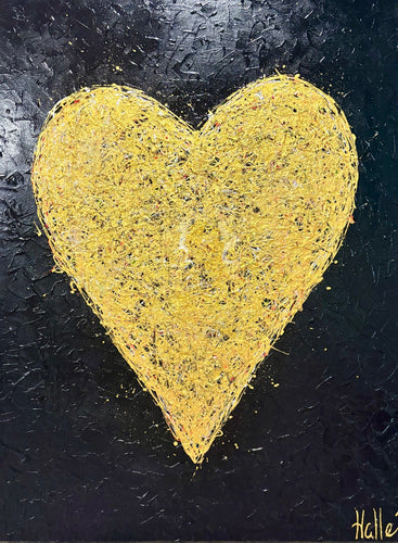 Un coeur teinté d'or 💖